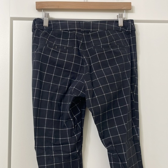 Pixie High Rise plaid pant petite - Picture 3 of 5
